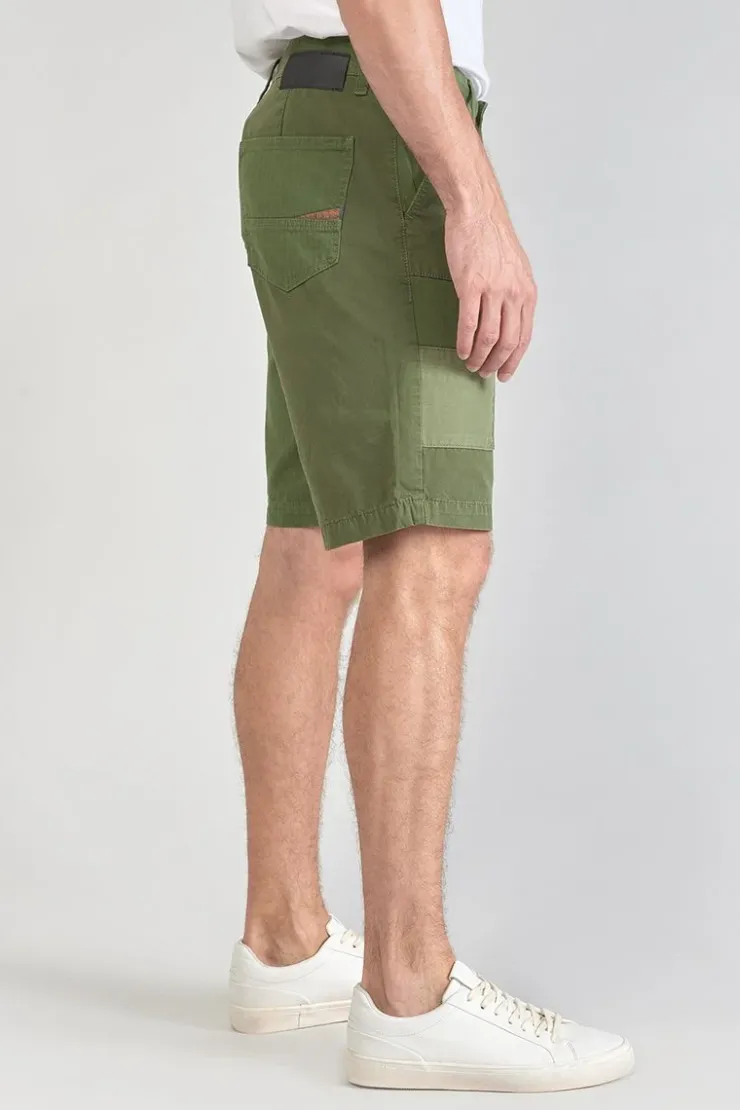 Homme Le Temps des Cerises Shorts & Bermudas-Bermuda Luberon Kaki Vert