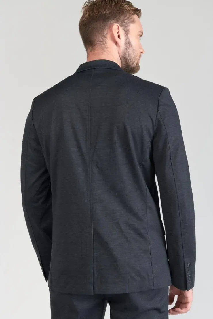Homme Le Temps des Cerises Vestes & Manteaux-Blazer Cinel Noir Chine Bleu