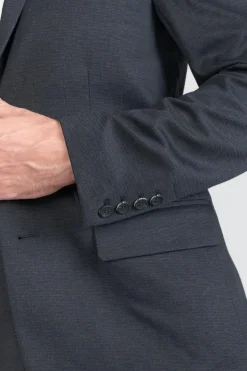 Homme Le Temps des Cerises Vestes & Manteaux-Blazer Cinel Noir Chine Bleu