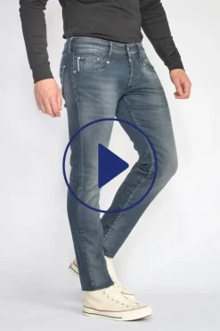 Homme Le Temps des Cerises Coupe Adjusted-Bonillo 700/11 Adjusted Jeans Bleu-Noir N°3
