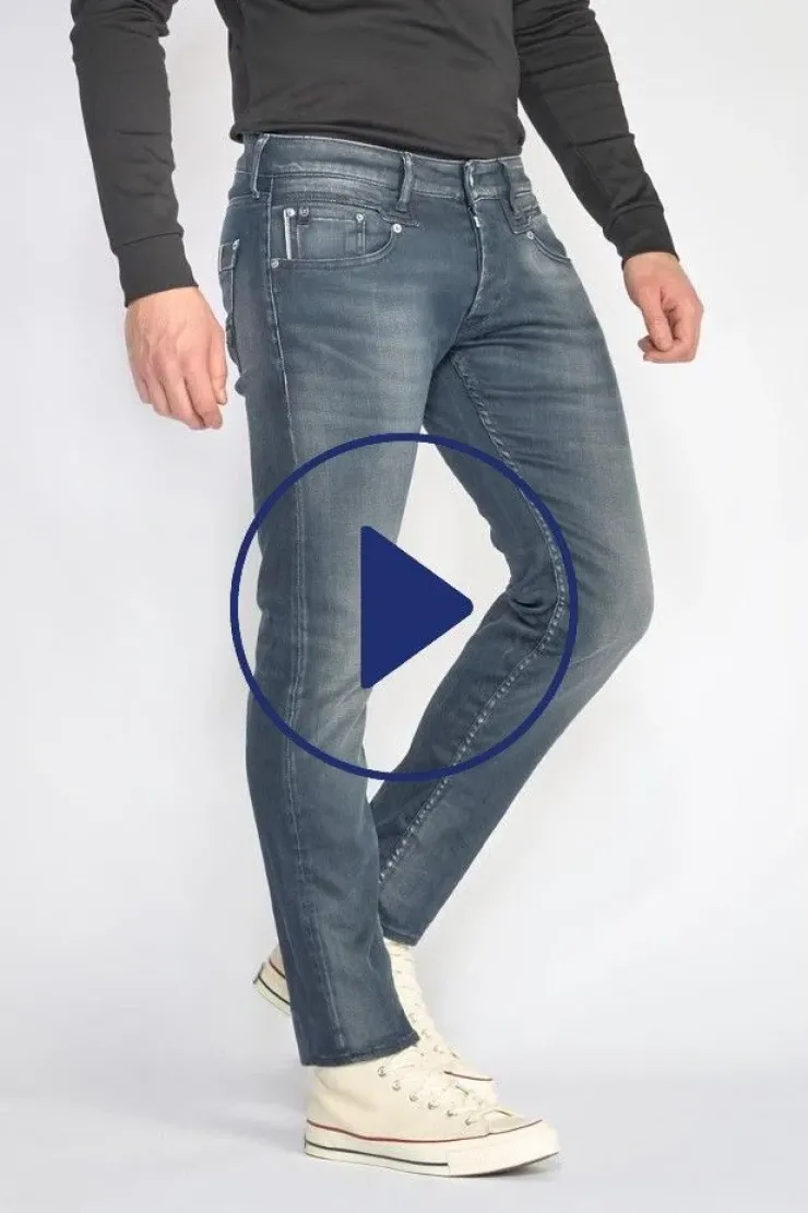 Homme Le Temps des Cerises Coupe Adjusted-Bonillo 700/11 Adjusted Jeans Bleu-Noir N°3