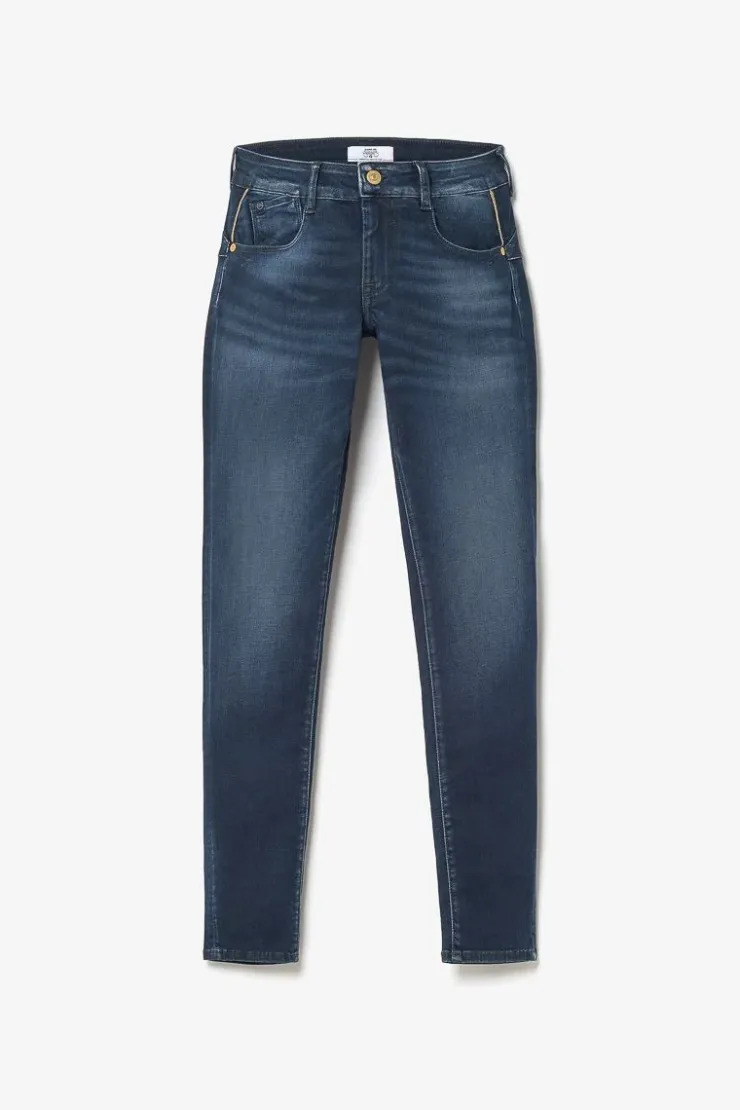 Femme Le Temps des Cerises Coupe Slim-Buna Pulp Slim 7/8Eme Jeans Bleu N°1