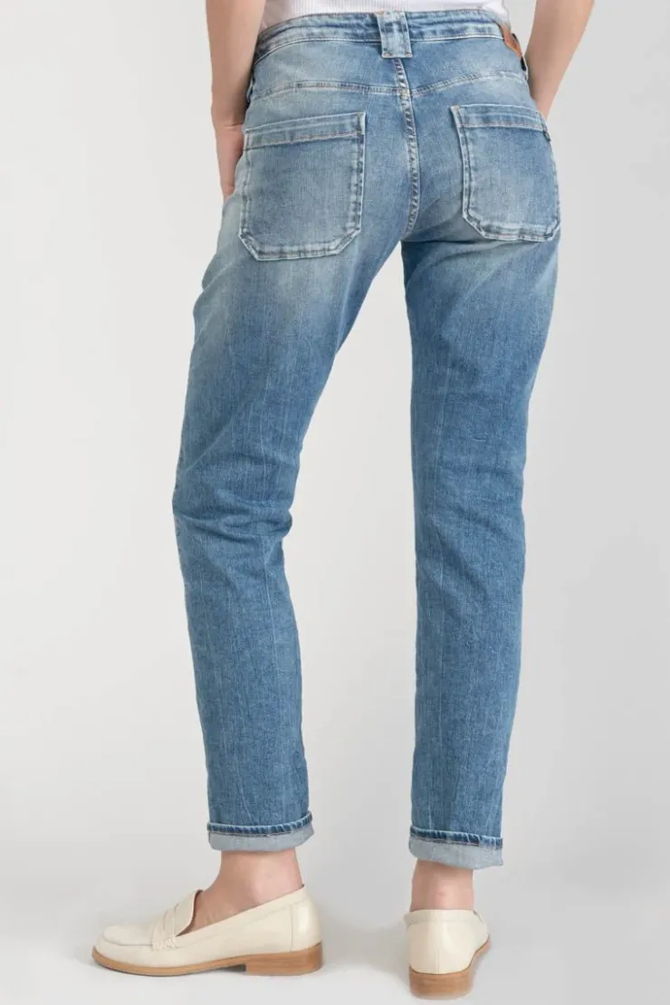 Femme Le Temps des Cerises Coupe Boyfit-Cara 200/43 Boyfit Jeans Bleu N°4