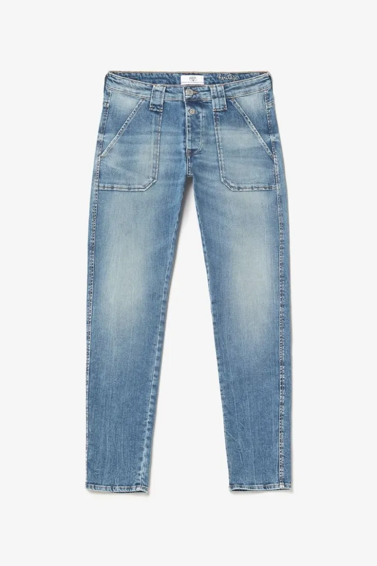 Femme Le Temps des Cerises Coupe Boyfit-Cara 200/43 Boyfit Jeans Bleu N°4