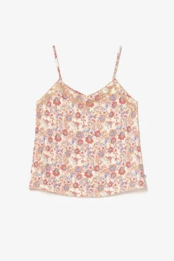 Femme Le Temps des Cerises Tops-Caraco Bibb A Motif Cachemire