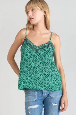 Femme Le Temps des Cerises Tops-Caraco Janna A Motif Vert