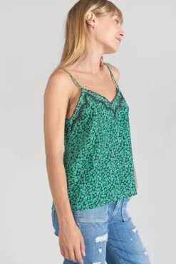 Femme Le Temps des Cerises Tops-Caraco Janna A Motif Vert