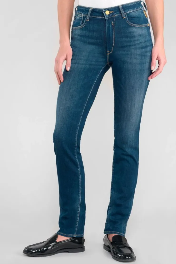 Femme Le Temps des Cerises Coupe Regular-Casal Pulp Regular Taille Haute Jeans Bleu N°2