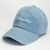 Femme Le Temps des Cerises Chapeaux & Bonnets-Casquette Fannya Bleu Denim