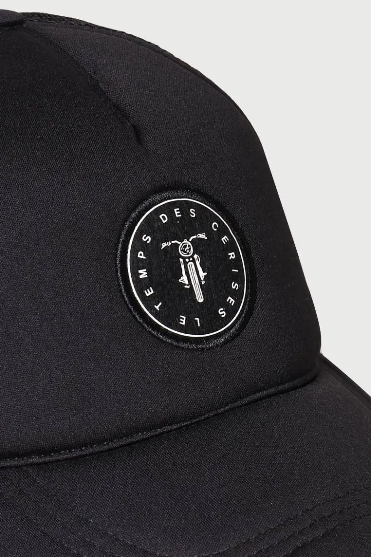 Homme Le Temps des Cerises Bonnets & Casquettes-Casquette Marlo Noire