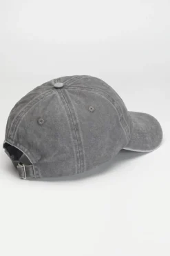 Femme Le Temps des Cerises Chapeaux & Bonnets-Casquette Meziane Grise Delavee