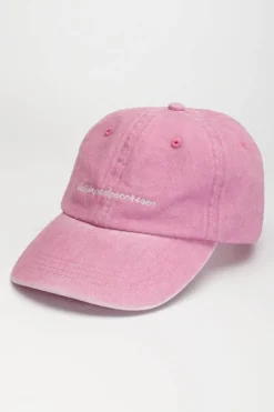 Femme Le Temps des Cerises Chapeaux & Bonnets-Casquette Meziane Rose Delavee
