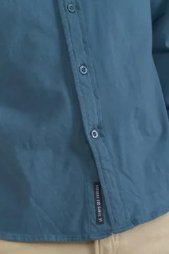Homme Le Temps des Cerises Chemises-Chemise Adol Bleu Petrole