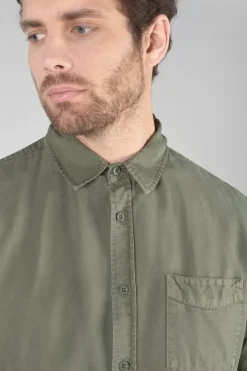 Homme Le Temps des Cerises Chemises-Chemise Balt Kaki