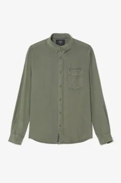 Homme Le Temps des Cerises Chemises-Chemise Balt Kaki
