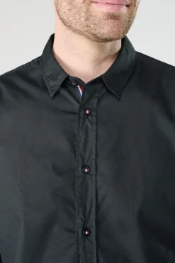 Homme Le Temps des Cerises Chemises-Chemise Dorus Noire