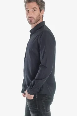Homme Le Temps des Cerises Chemises-Chemise Dorus Noire