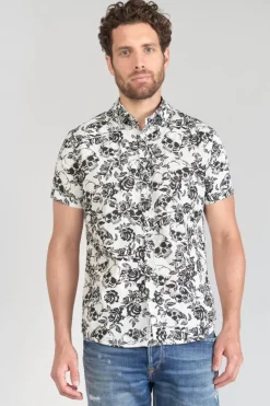 Homme Le Temps des Cerises Chemises-Chemise Krift A Motif Crane