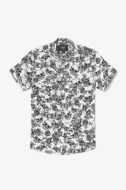 Homme Le Temps des Cerises Chemises-Chemise Krift A Motif Crane