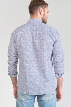 Homme Le Temps des Cerises Chemises-Chemise Meta A Motif Fleuri