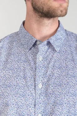 Homme Le Temps des Cerises Chemises-Chemise Meta A Motif Fleuri