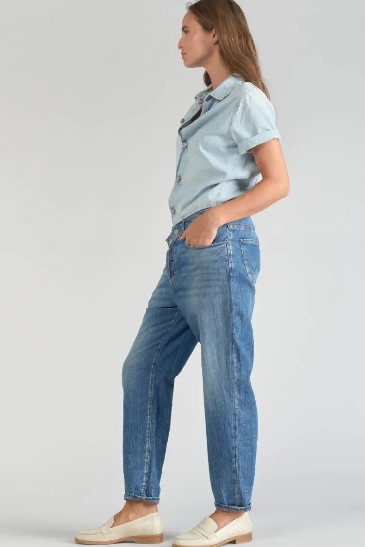 Femme Le Temps des Cerises Coupe Criss Cross-Combinaison Pantalon Cozette En Jeans Bleu