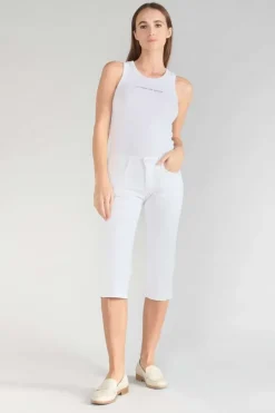 Femme Le Temps des Cerises Jupes & Shorts-Corsaire Opus Blanc