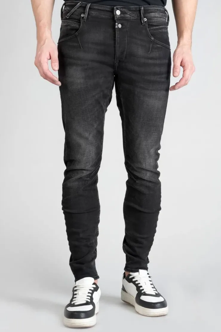 Homme Le Temps des Cerises Coupe Tapered-Cravan 900/3 Tapered Arque Jeans Noir N°1