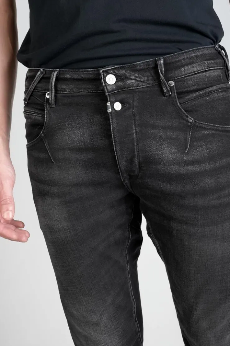 Homme Le Temps des Cerises Coupe Tapered-Cravan 900/3 Tapered Arque Jeans Noir N°1