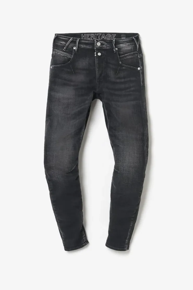 Homme Le Temps des Cerises Coupe Tapered-Cravan 900/3 Tapered Arque Jeans Noir N°1