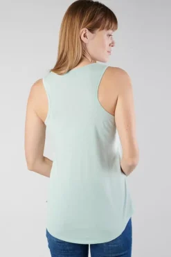 Femme Le Temps des Cerises T-Shirts & Débardeurs-Debardeur Debsmalltrame Vert D'Eau