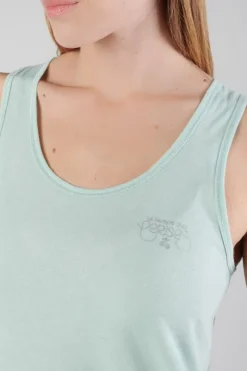 Femme Le Temps des Cerises T-Shirts & Débardeurs-Debardeur Debsmalltrame Vert D'Eau