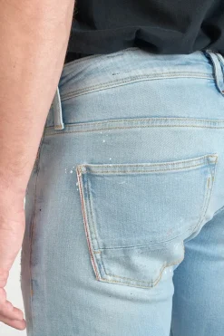 Homme Le Temps des Cerises Coupe Adjusted-Delphes 700/11 Adjusted Jeans Destroy Bleu N°5