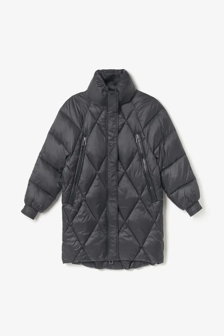 Femme Le Temps des Cerises Manteaux & Doudounes-Doudoune Dotti Noire