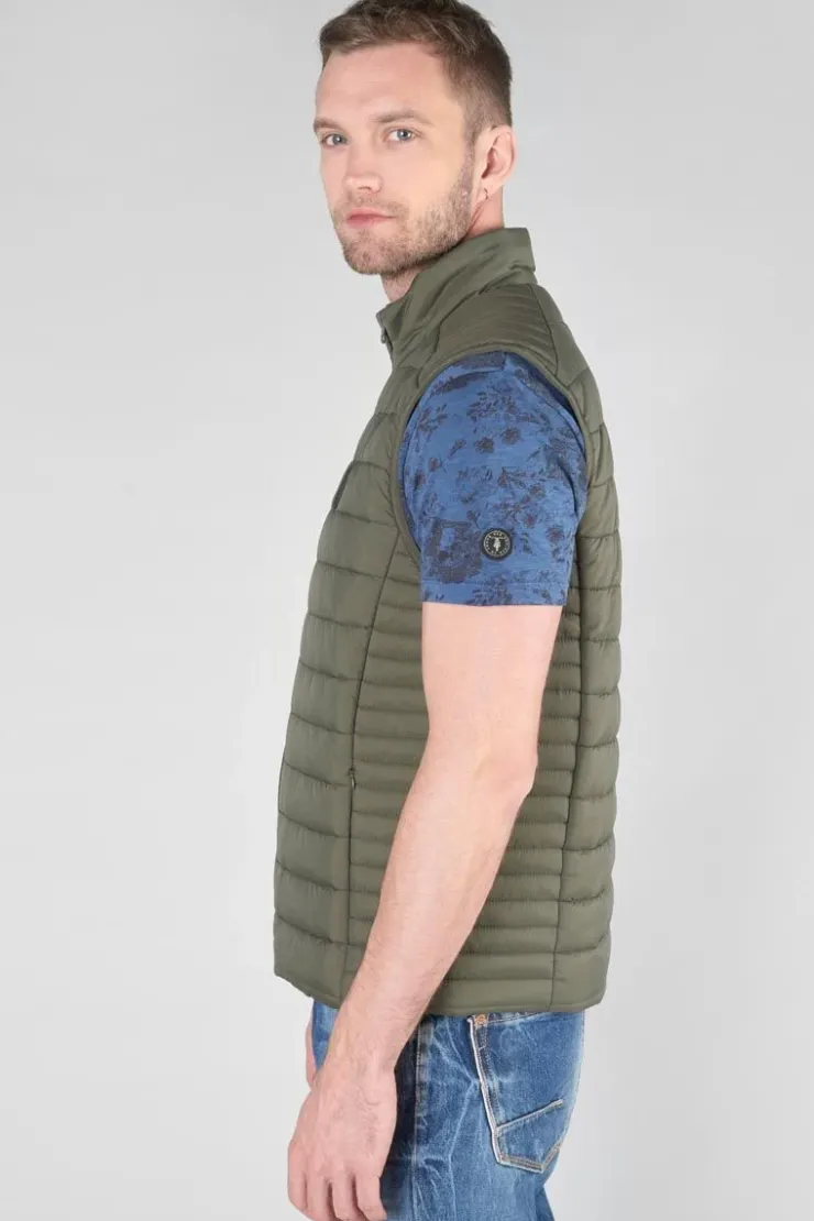 Homme Le Temps des Cerises Vestes & Manteaux-Doudoune Sans Manches Croz Kaki