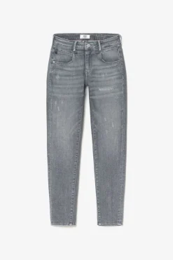 Femme Le Temps des Cerises Coupe Skinny-Eylau Power Skinny 7/8Eme Jeans Destroy Gris N°2