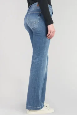 Femme Le Temps des Cerises Coupe Flare / Bootcut-Flare Jeans Bleu N°4
