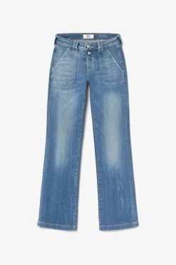 Femme Le Temps des Cerises Coupe Flare / Bootcut-Flare Jeans Bleu N°4