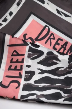 Femme Le Temps des Cerises Écharpes & Foulards-Foulard Marinna A Motif Leopard