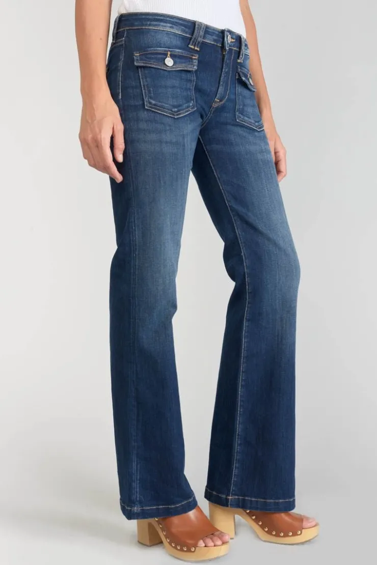 Femme Le Temps des Cerises Coupe Flare / Bootcut-Four Flare Jeans Bleu N°2