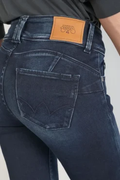 Femme Le Temps des Cerises Coupe Slim-Gush Ultra Pulp Slim 7/8Eme Jeans Bleu-Noir N°1