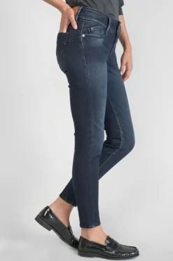 Femme Le Temps des Cerises Coupe Slim-Gush Ultra Pulp Slim 7/8Eme Jeans Bleu-Noir N°1