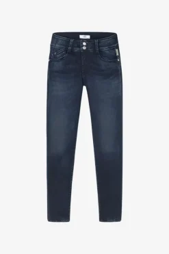 Femme Le Temps des Cerises Coupe Slim-Gush Ultra Pulp Slim 7/8Eme Jeans Bleu-Noir N°1