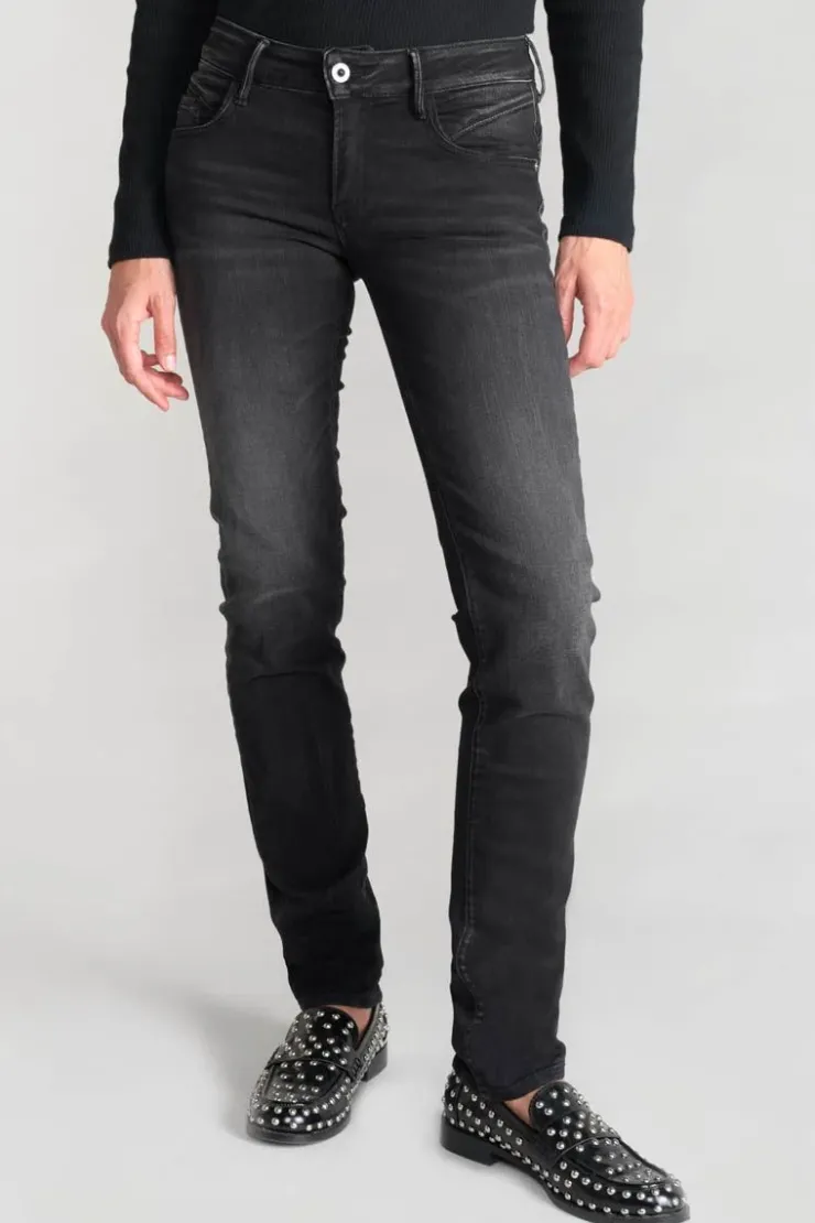 Femme Le Temps des Cerises Coupe Regular-Haid Pulp Regular Jeans Noir N°1