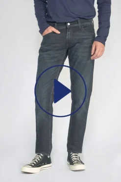 Homme Le Temps des Cerises Coupe Adjusted-Jogg 700/11 Adjusted Jeans Bleu-Noir N°1
