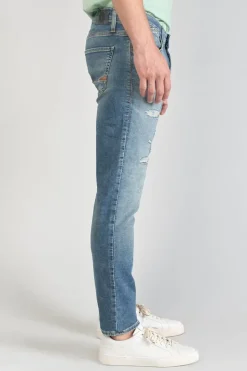 Homme Le Temps des Cerises Coupe Adjusted-Jogg 700/11 Adjusted Jeans Destroy Bleu N°4