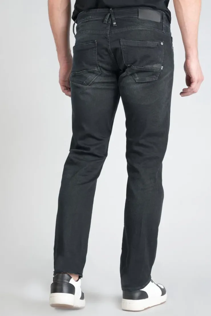 Homme Le Temps des Cerises Coupe Regular Confort-Jugando 800/12 Regular Jeans Bleu-Noir N°2
