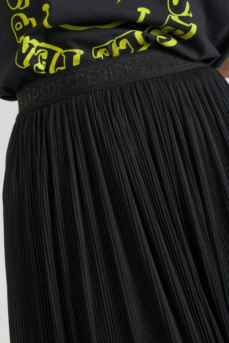 Femme Le Temps des Cerises Shorts & Jupes-Jupe Longue Antonik Noire