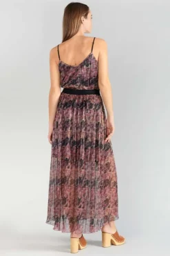 Femme Le Temps des Cerises Shorts & Jupes-Jupe Longue Ran Irisee