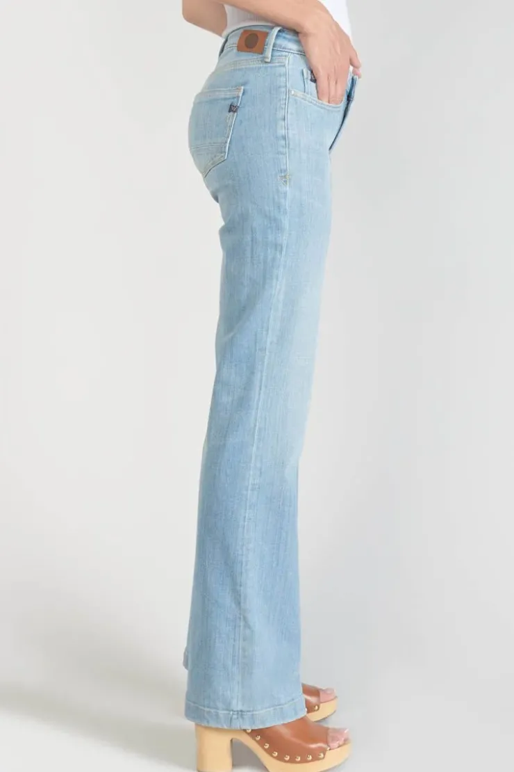 Femme Le Temps des Cerises Coupe Flare / Bootcut-Kadi Flare Jeans Bleu N°5